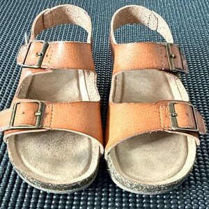 Cat & Jack Tan Kids Sandals
